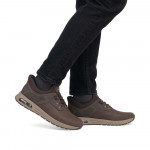 Rieker férfi barna bebújós - slip on - sneaker félcipő B1051-25