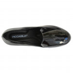 Piccadilly női fekete lakk körömcipő 10102-1138 07433