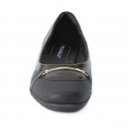 Piccadilly női telitalpú körömcipő fekete 143211-1 07432