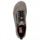 Rieker női fűzős cipzáros szürke bokacipő 52514-42