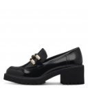 Marco Tozzi női loafer félcipő fekete lakk 24770-43-011 07446