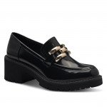 Marco Tozzi női loafer félcipő fekete lakk 24770-43-011 07446 Női Marco Tozzi