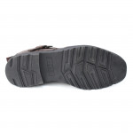 Bugatti férfi cipzáras barna bőr bakancs 325-A0U3K-3500-6100 07382