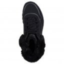 Skechers Uno Rugged Fall Shimmer női fűzős cipzáras bokacipő 167993-BKPW