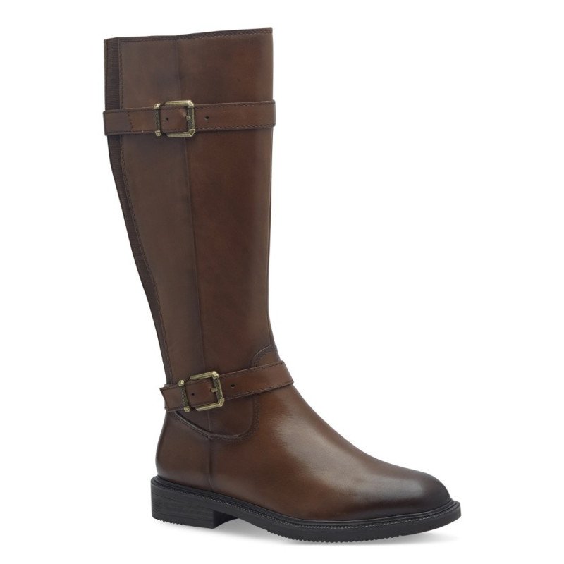 Marco Tozzi női hosszú szárú lovagló típusú bőr csizma 25520-43-392 07452