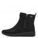 Jana női éktalpú fekete bokacsizma vízlepergető membránnal 26467-41-001 07454