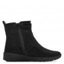 Jana női éktalpú fekete bokacsizma vízlepergető membránnal 26467-41-001 07454