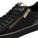 Marco Tozzi női sportos sneaker fekete tornacipő 23709-41-09I 07455