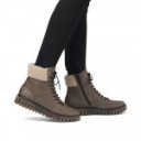 Rieker női fűzős cipzáras bakancs Y3465-24