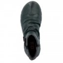 Rieker női cipzáros zöld bokacsizma 55052-54