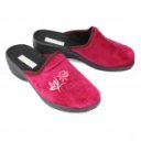 Patrizia női bordó szobapapucs CA70 07451