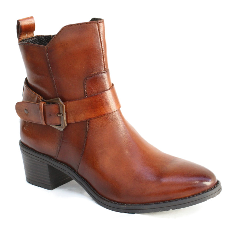 Bagatt női barna bőr bokacsizma D11-76833-4000-6300 07461