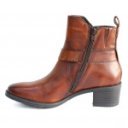 Bagatt női barna bőr bokacsizma D11-76833-4000-6300 07461