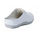 Turul fehér női bőr kényelmi klumpa BS-8