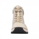 Rieker női fűzős-cipzáras sportos bézs bokacipő 45955-60