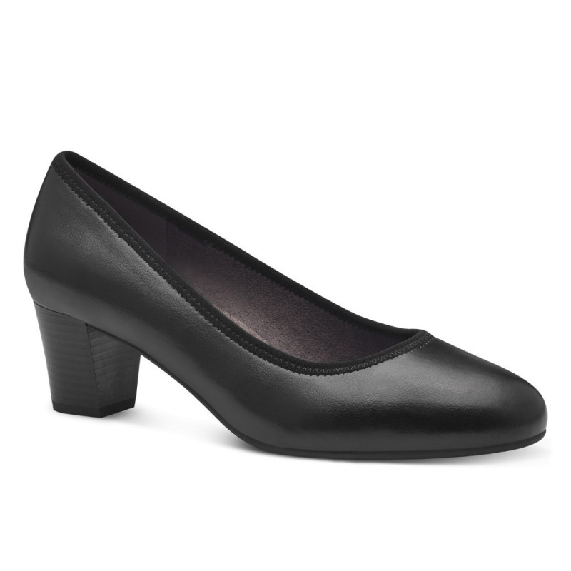 Jana Soft Line női fekete körömcipő 22477-41-001 07465