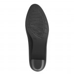 Jana Soft Line női fekete körömcipő 22477-41-001 07465