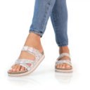 Batz Polett flower női tépőzáras papucs