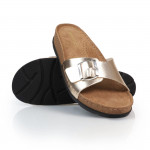 Batz Ibiza gold női papucs 1 csatos Női Batz