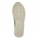 Jana női sportos sneaker fűzős cipzáras félcipő arany-bézs mix 23774-43-499 07477