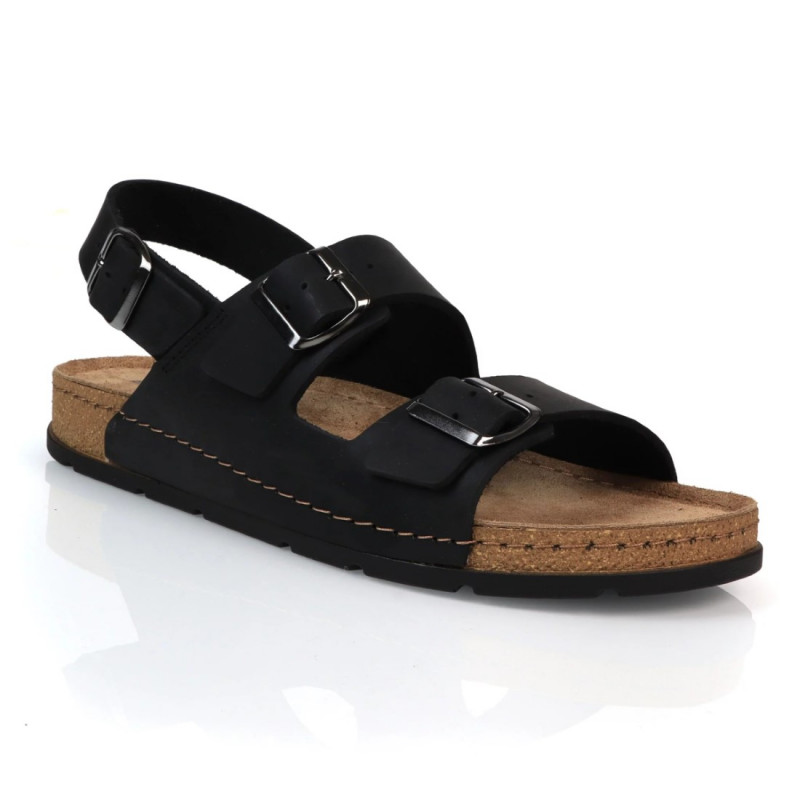 Batz Apollon black férfi szandál