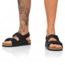 Batz Apollon black férfi szandál