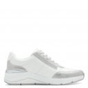 Jana női sportos sneaker fűzős cipzáras félcipő 23777-43-191 07481