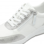Jana női sportos sneaker fűzős cipzáras félcipő 23777-43-191 07481