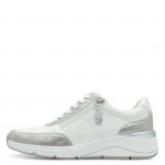 Jana női sportos sneaker fűzős cipzáras félcipő 23777-43-191 07481