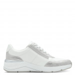 Jana női sportos sneaker fűzős cipzáras félcipő 23777-43-191 07481
