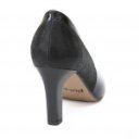 Pulso női lakkbőr fekete körömcipő AF1272 07474
