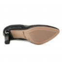 Pulso női lakkbőr fekete körömcipő AF1272 07474