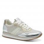Jana női sportos sneaker fűzős cipzáras félcipő metál mix 23782-44-992 07487 Női Jana