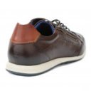 Bugatti férfi sneaker fűzős cipzáras bőr félcipő 311-A9Q13-4100-6000 07484