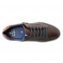 Bugatti férfi sneaker fűzős cipzáras bőr félcipő 311-A9Q13-4100-6000 07484