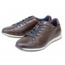 Bugatti férfi sneaker fűzős cipzáras bőr félcipő 311-A9Q13-4100-6000 07484