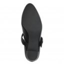 Marco Tozzi női tépőzáras fekete félcipő 24402-44-001 07492