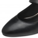 Marco Tozzi női tépőzáras fekete félcipő 24402-44-001 07492