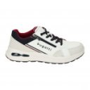 Bugatti férfi sneaker fűzős cipzáras fehér mix félcipő 321-ASL01-5055-2012 07498