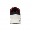 Bugatti férfi sneaker fűzős cipzáras fehér mix félcipő 321-ASL01-5055-2012 07498