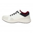 Bugatti férfi sneaker fűzős cipzáras fehér mix félcipő 321-ASL01-5055-2012 07498
