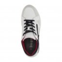 Bugatti férfi sneaker fűzős cipzáras fehér mix félcipő 321-ASL01-5055-2012 07498