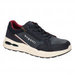 Bugatti férfi sneaker fűzős cipzáras fehér mix félcipő 321-ASL01-5500-4100 07499 Férfi Bugatti