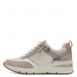 Tamaris fűzős cipzáras női sportos sneaker félcipő 23721-42-5A6 74502