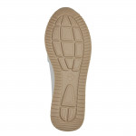 Jana női mokaszin félcipő fehér rosegold mix  24766-42-152 07520