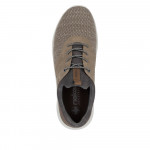 Rieker férfi bézs bebújós sneaker félcipő gumis díszfűzővel 13150-64