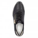 Rieker női sportos fűzős cipzáras sneaker félcipő N9301-00