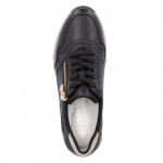Rieker női sportos fűzős cipzáras sneaker félcipő N9301-00
