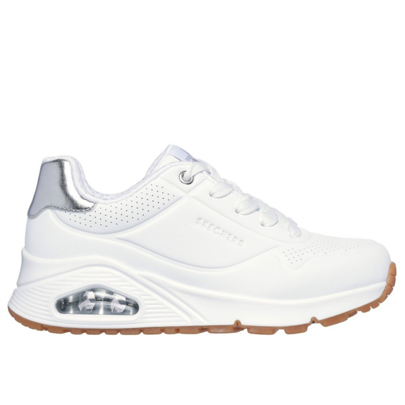 Skechers Uno Gen1 Shimmer Away lányka - női fűzős sneaker cipő 310545L-WSL