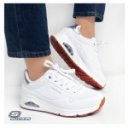 Skechers Uno Gen1 Shimmer Away lányka - női fűzős sneaker cipő 310545L-WSL